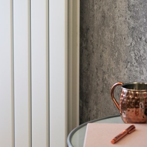 Ultraheat Tian White Vertical Single & Double Designer Radiators (16 Sizes)