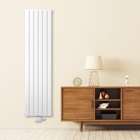 Ultraheat Tian White Vertical Single & Double Designer Radiators (16 Sizes)