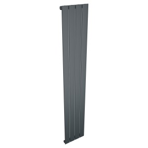 Ultraheat Tian Anthracite Vertical Single & Double Designer Radiators (12 Sizes)