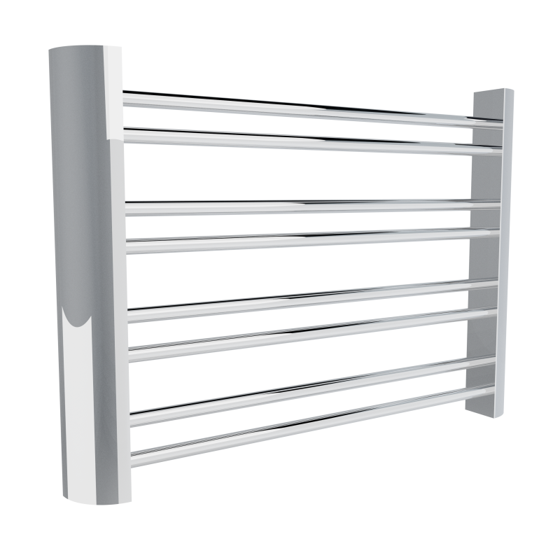 Ultraheat Petit 600mm(w) x 420mm(h) Designer Polished Chrome Towel Rail