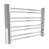 Ultraheat Petit 600mm(w) x 420mm(h) Designer Polished Chrome Towel Rail