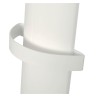 Ultraheat Mira White Vertical Designer Aluminium Radiators - closeup