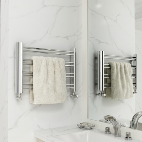 Aeon Petit Polished Stainless Steel Towel Rail