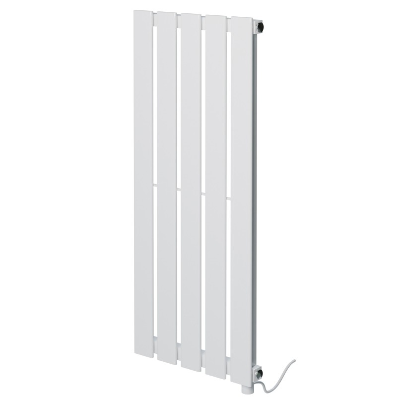 Corwen White Flat Panel Electrical Vertical Radiators