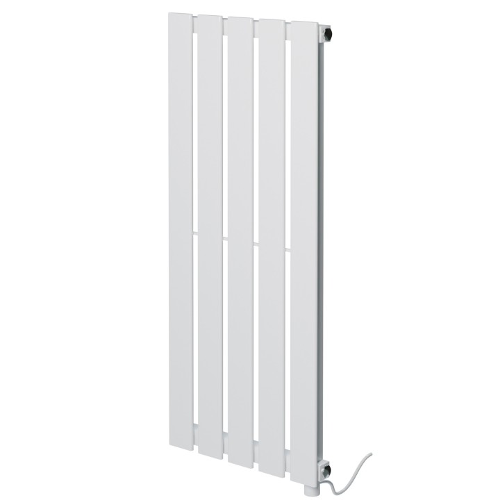 Corwen White Flat Panel Electrical Vertical Radiators