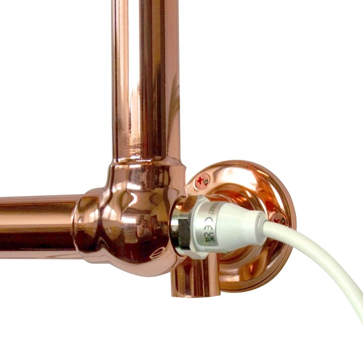 500mm(w) x 750mm(h) Harley Copper Traditional Electric Radiator