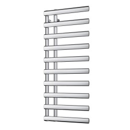 500mm (w) x 1140mm (h) Velox Chrome Designer Towel Rail