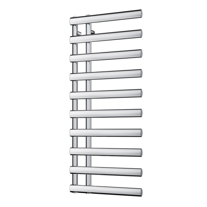 500mm (w) x 1140mm (h) Velox Chrome Designer Towel Rail