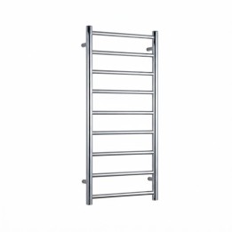 500mm (w) x 1200mm (h) Aqua Chrome Designer Towel Rail