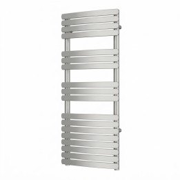 500mm (w) x 1200mm (h) Castell Chrome Designer Towel Rail