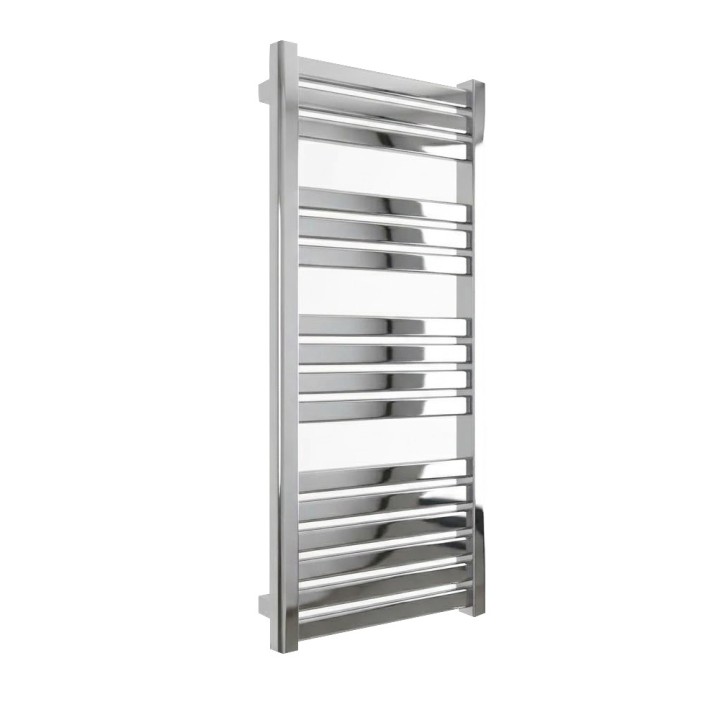 500mm (w) x 1200mm (h) Fortis Chrome Designer Towel Rail
