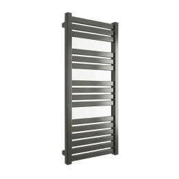 500mm (w) x 1200mm (h) Fortis Gunmetal Designer Towel Rail