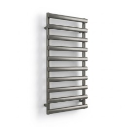 500mm (w) x 1140mm (h) Verus Gunmetal Designer Towel Rail