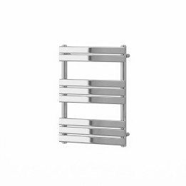 500mm (w) x 800mm (h) Lux Chrome Designer Towel Rail