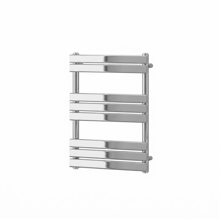 500mm (w) x 800mm (h) Lux Chrome Designer Towel Rail