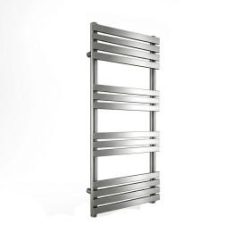 500mm (w) x 1200mm (h) Clarus Gunmetal Designer Towel Rail
