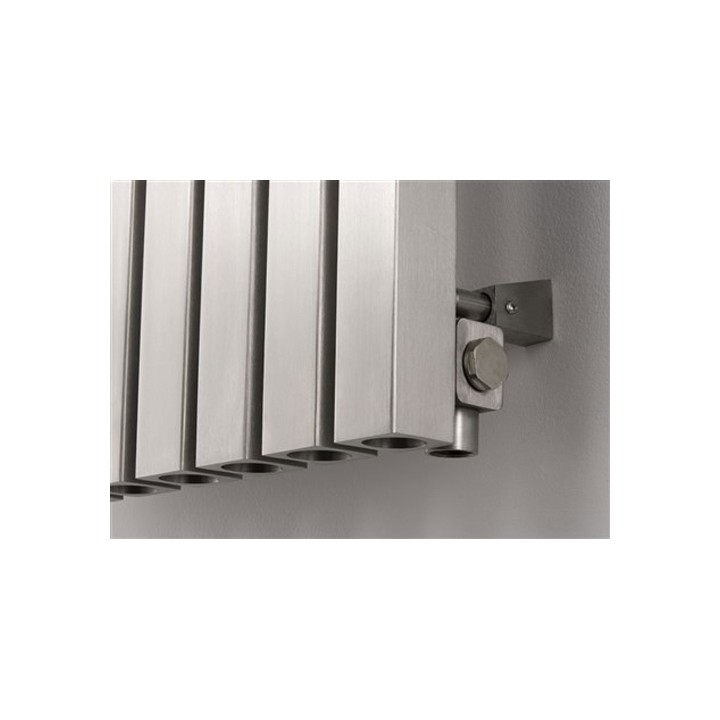 Aeon "Dalya" Designer Brushed Stainless Steel Radiator (7 Sizes)
