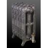 The "Charlestone" 570mm (H) 3 Column Traditional Victorian Cast Iron Radiator - Antiqued Pewter