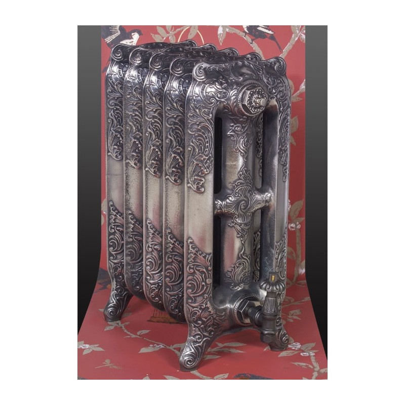 The "Charlestone" 570mm (H) 3 Column Traditional Victorian Cast Iron Radiator - Polished