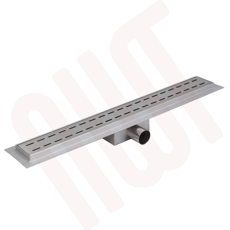 Design 2 - Stainless Steel "Rectangular" Wetroom Drainage System - 5 Sizes (600mm to 1500mm)