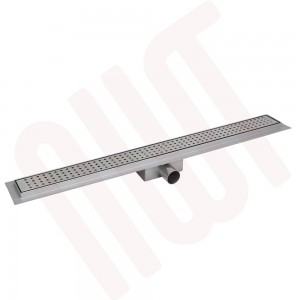 Design 7 - Stainless Steel "Rectangular" Wetroom Drainage System - 5 Sizes (600mm to 1500mm)