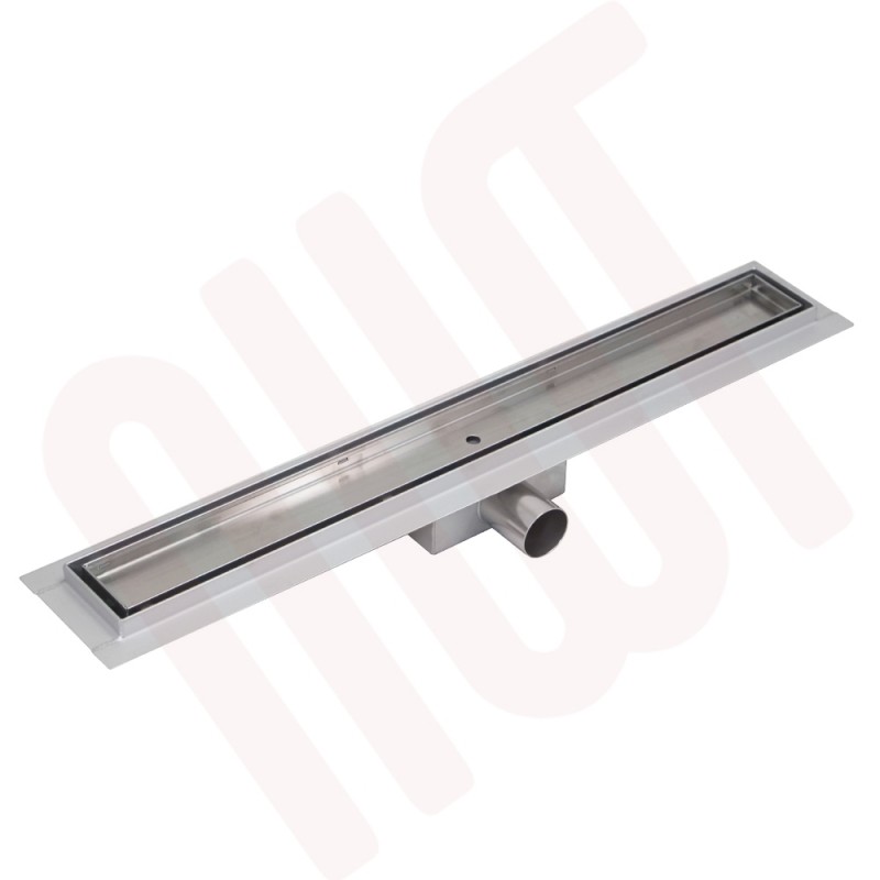 Design 9 - Stainless Steel "Rectangular" Wetroom Drainage System - 5 Sizes (600mm to 1500mm)