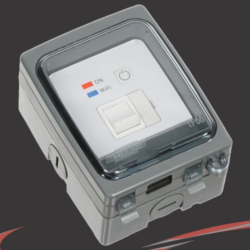 Timeguard WIFI Controlled IP66 Outdoor Fused Spur Connection Unit Timer