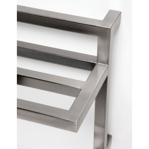 Aeon "F-Bar & T-Bar" Designer Brushed & Polished Stainless Steel Towel Rails (3 Sizes)