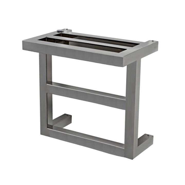 Aeon "F-Bar & T-Bar" Designer Brushed & Polished Stainless Steel Towel Rails (3 Sizes)