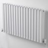Ultraheat Sofi White Double Oval Tube Horizontal Radiators