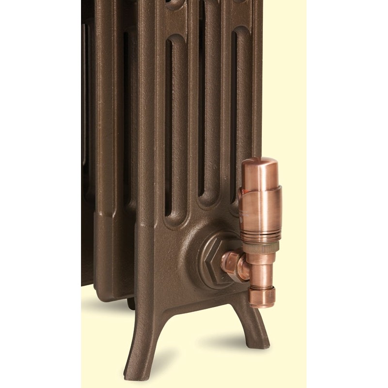 The "Mayfair" 4 Column 475mm (H) Traditional Victorian Cast Iron Radiator (3 to 40 Sections Wide) - Choose your Finish