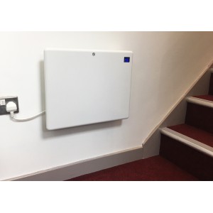 1000W "Nova Live R" White Electric Panel Heater - 500mm(w) x 400mm(h)