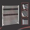 900mm  x 900mm Straight Chrome Towel Rail