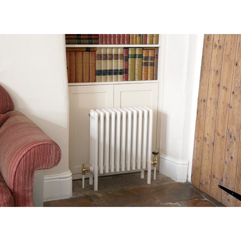 "Korona" 4 Column White Horizontal Radiators (14 Sizes)