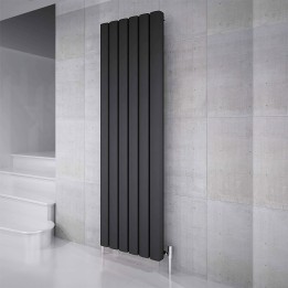 Carisa "Vesta" Metallic Grey Aluminium Designer Radiators (6 Sizes)