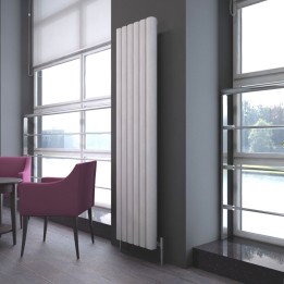 Carisa "Vesta" White Aluminium Designer Radiators (6 Sizes)