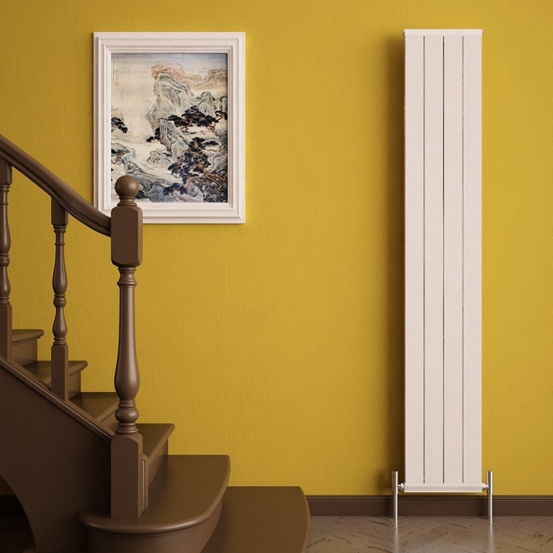 Carisa "Elite" White Aluminium Designer Radiators (8 Sizes)