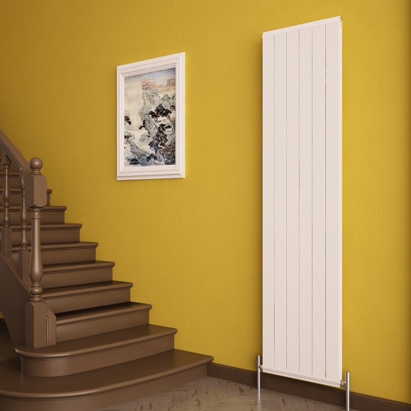 Carisa Elite White Aluminium Vertical Radiators