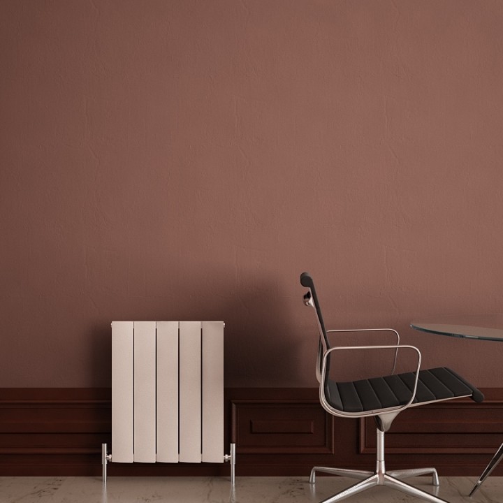 Carisa "Step" White Aluminium Designer Horizontal Radiators (5 Sizes)
