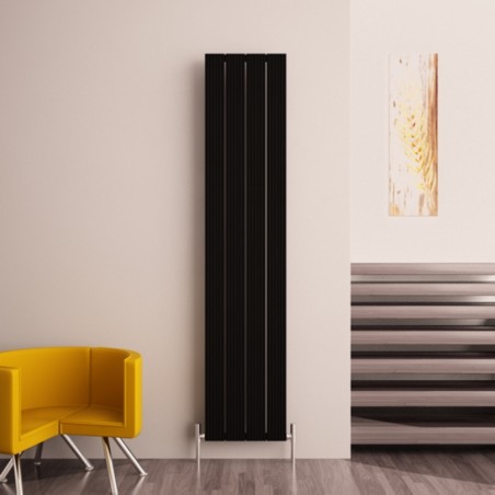 Carisa Monza Black Aluminium Vertical Radiators