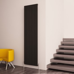 Carisa "Monza" White Aluminium Designer Vertical Radiators (3 Sizes)