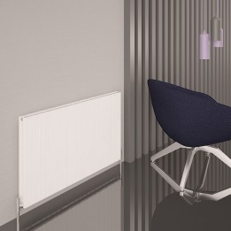 Carisa "Monza Double" White Aluminium Designer Radiators (8 Sizes)