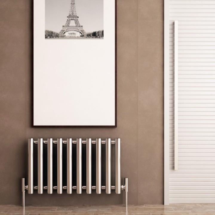Carisa "Mayra" Chrome Designer Towel Rails (4 Sizes)