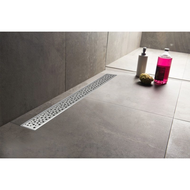 Design *6 - Stainless Steel "Rectangular" Wetroom Drainage System - 5 Sizes (600mm to 1500mm)