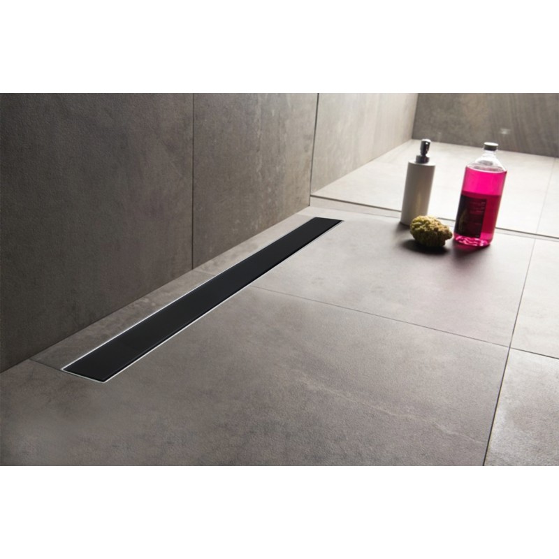 Design 12 - Stainless Steel "Rectangular" Wetroom Drainage System - 5 Sizes (600mm to 1500mm)