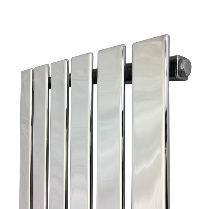 440mm x 1250mm Corwen Vertical Radiator - Close up