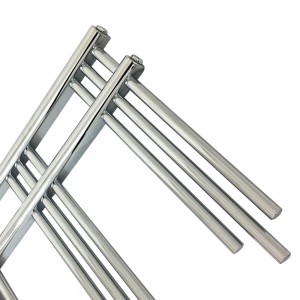 500mm (w) x 1200mm (h) Electric "Beaumaris" Chrome Towel Rail (Single Heat or Thermostatic Option)