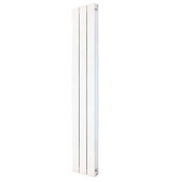 245mm (w) x 1800mm (h) Vesuvius White Radiator (Aluminium)