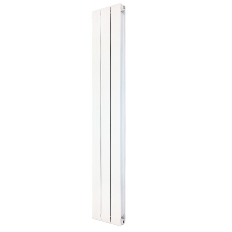 245mm (w) x 1800mm (h) Vesuvius White Radiator (Aluminium)