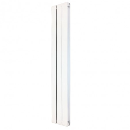 245mm (w) x 1800mm (h) Vesuvius White Radiator (Aluminium)